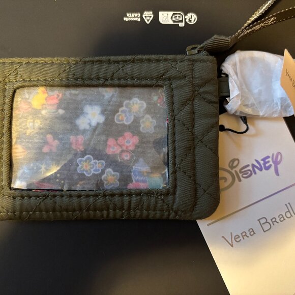 NWT Vera Bradley and Disney Tinkebell Card Holder - Picture 2 of 3